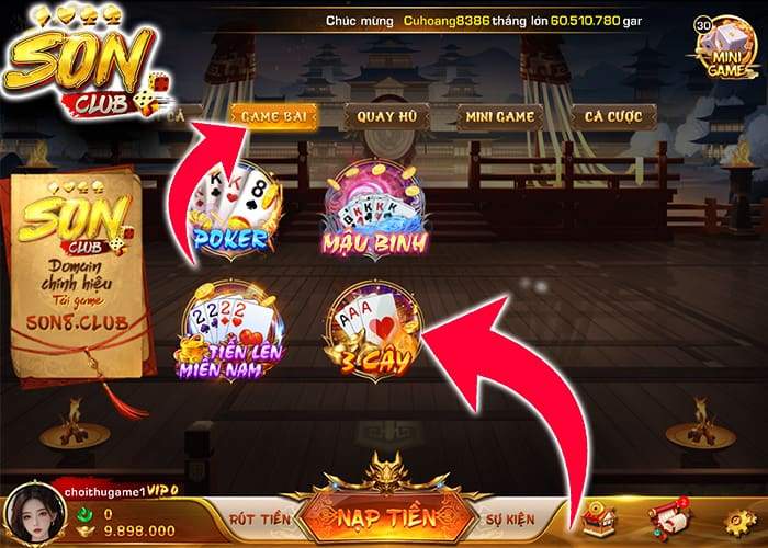 Các bước tham gia 3 Cậy Sonclub Các bước tham gia 3 Cậy Sonclub