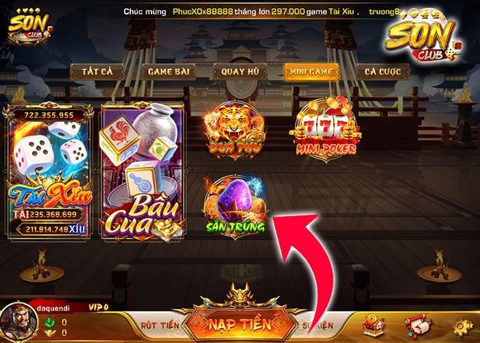 Các bước tham gia chơi Săn Trứng Sonclub Các bước tham gia chơi Săn Trứng Sonclub