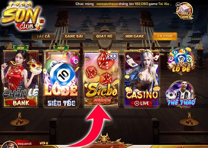 Các bước tham gia chơi Tài Xỉu MD5 Sonclub Các bước tham gia chơi Tài Xỉu MD5 Sonclub